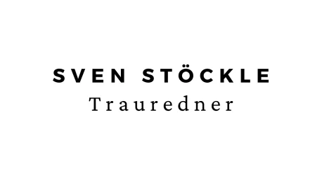 Trauerredner Sven Stöckle
